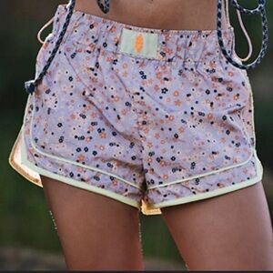 Free People Movement Compare Varsity Blues Printed Short Pacific City L